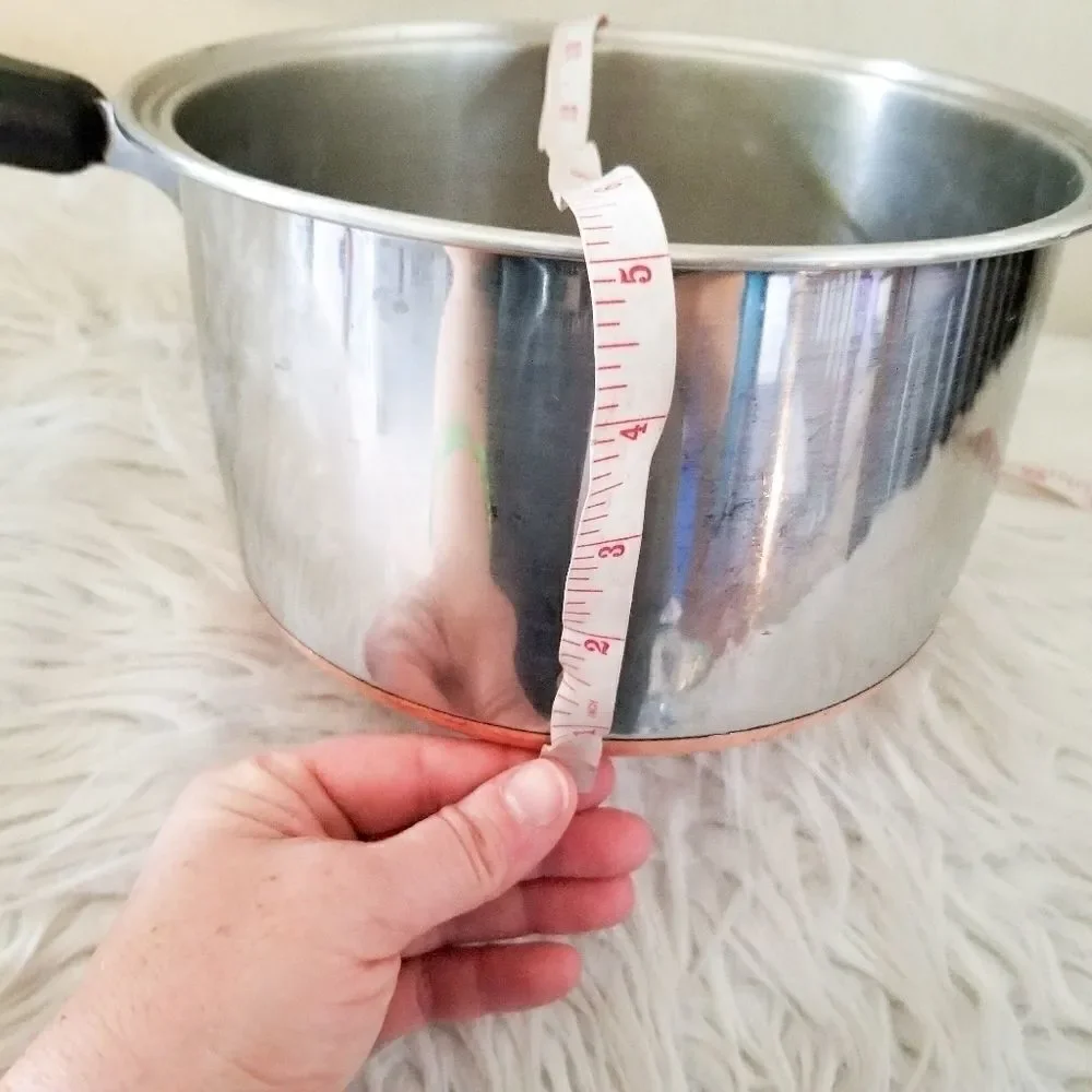 Vintage Thermic Ray by Norris copper bottom pot